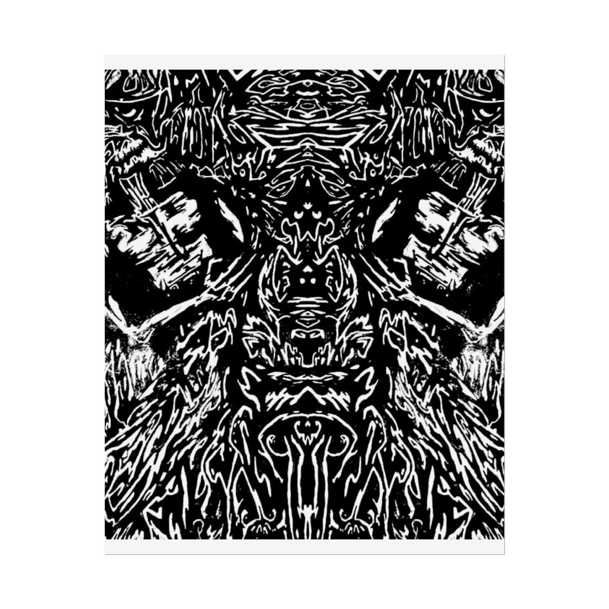 Rolled Poster — Jon John poster Design Print