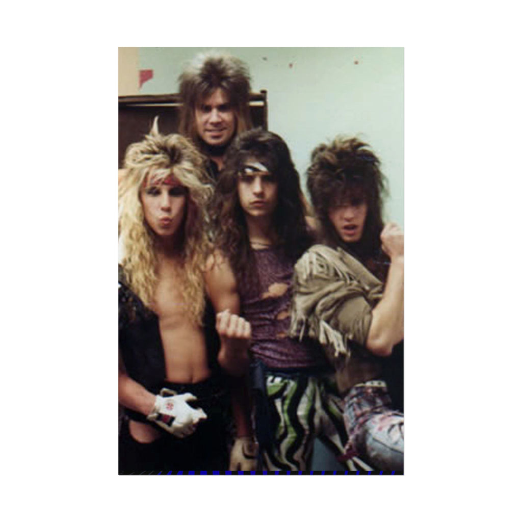 Durtie Blonde "Albuquerque" Rock n Roll Glam Band Rolled Poster