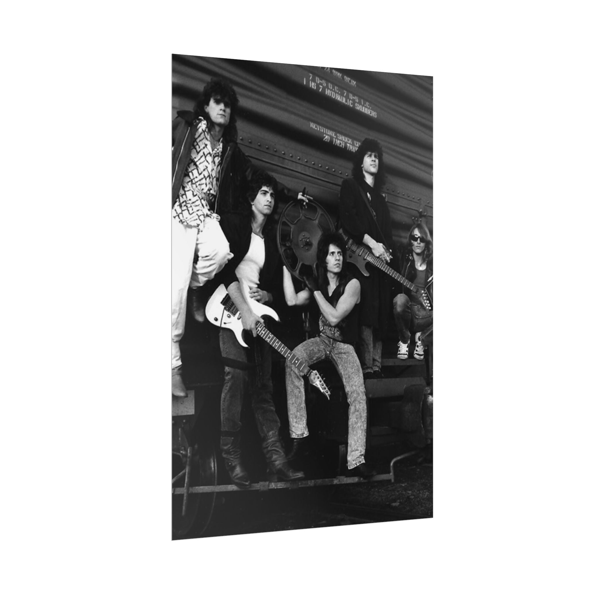 JT Ripper 'Rock n Roll From New Mexico' Poster — Rolled Music Wall Art