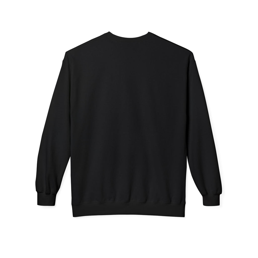 Abstract Black Ink Mirror Crewneck Sweatshirt by Jon John