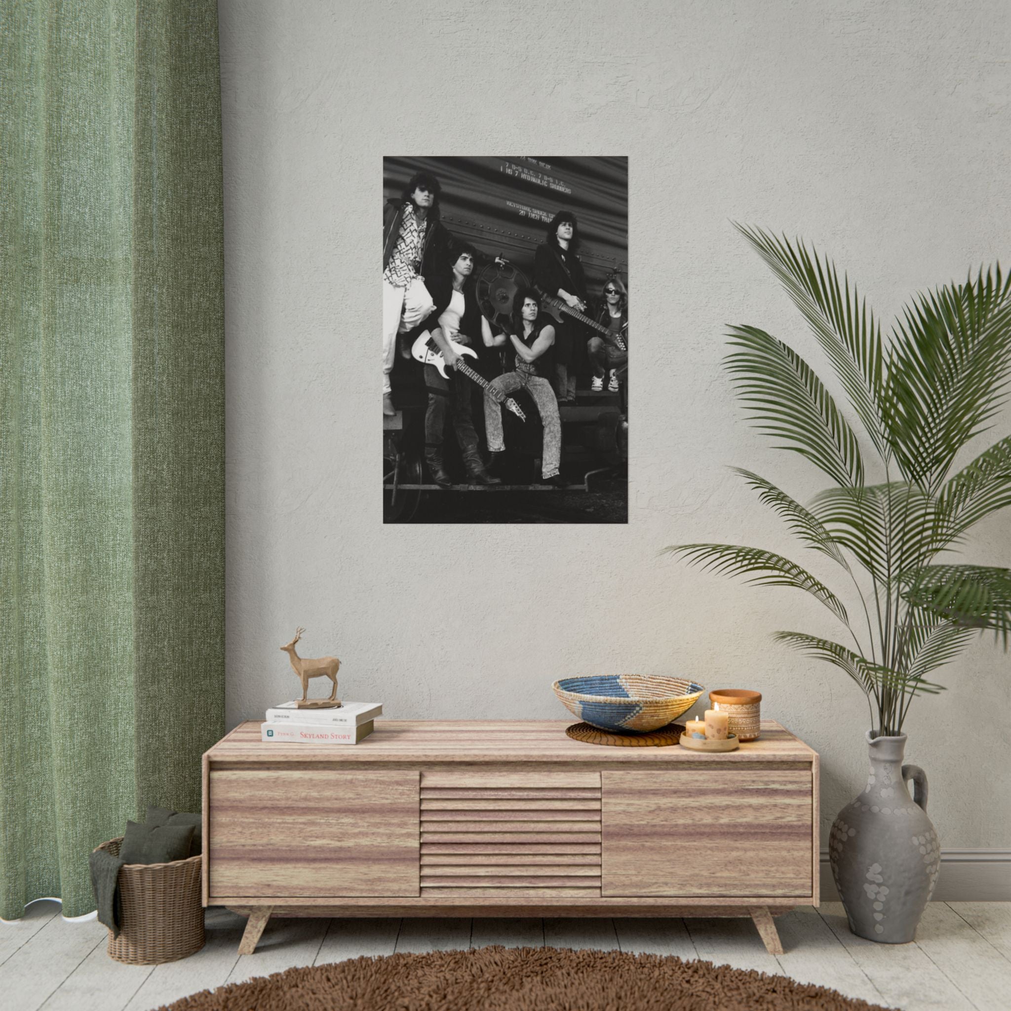 JT Ripper 'Rock n Roll From New Mexico' Poster — Rolled Music Wall Art