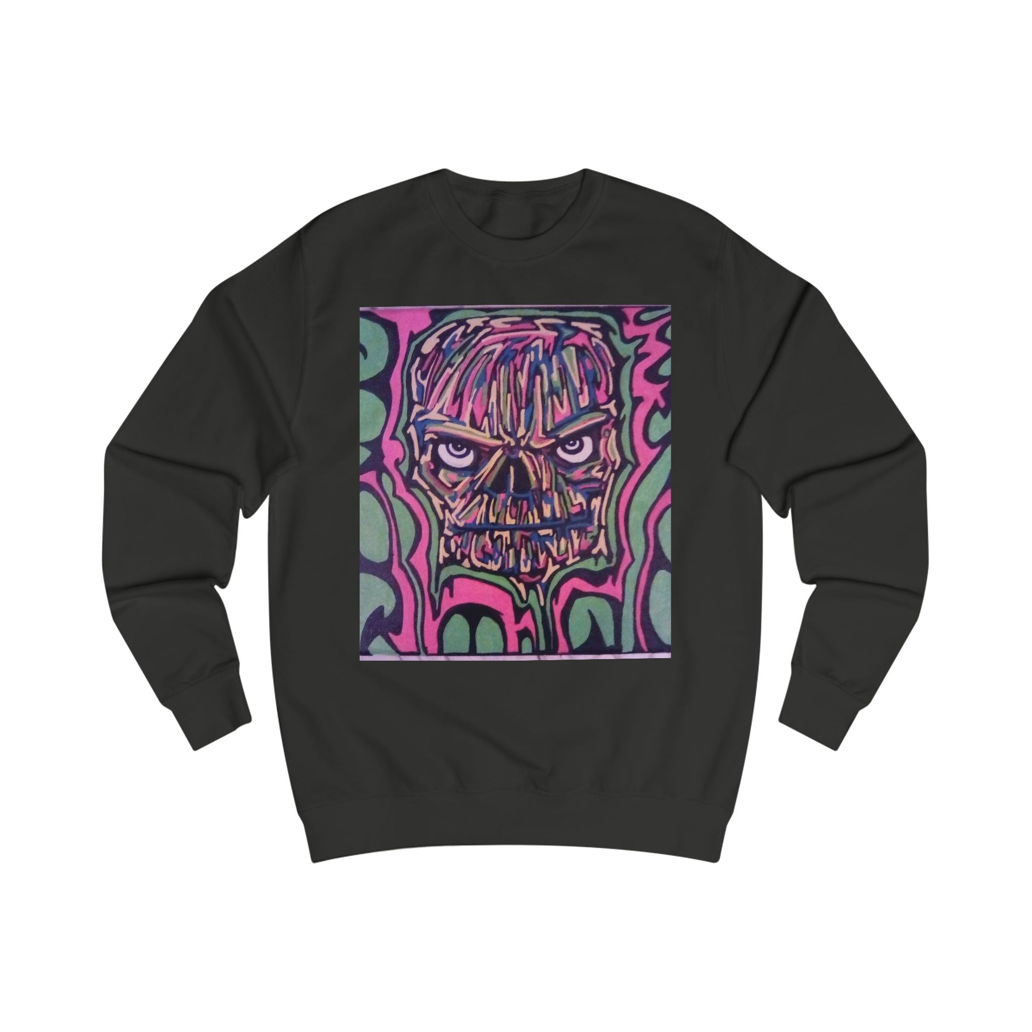 Neon Skull Graphic Sweatshirt — Jon John Original