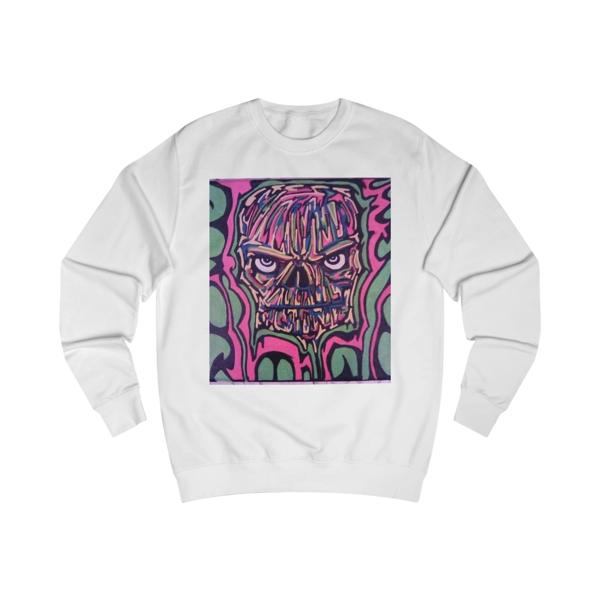 Neon Skull Graphic Sweatshirt — Jon John Original