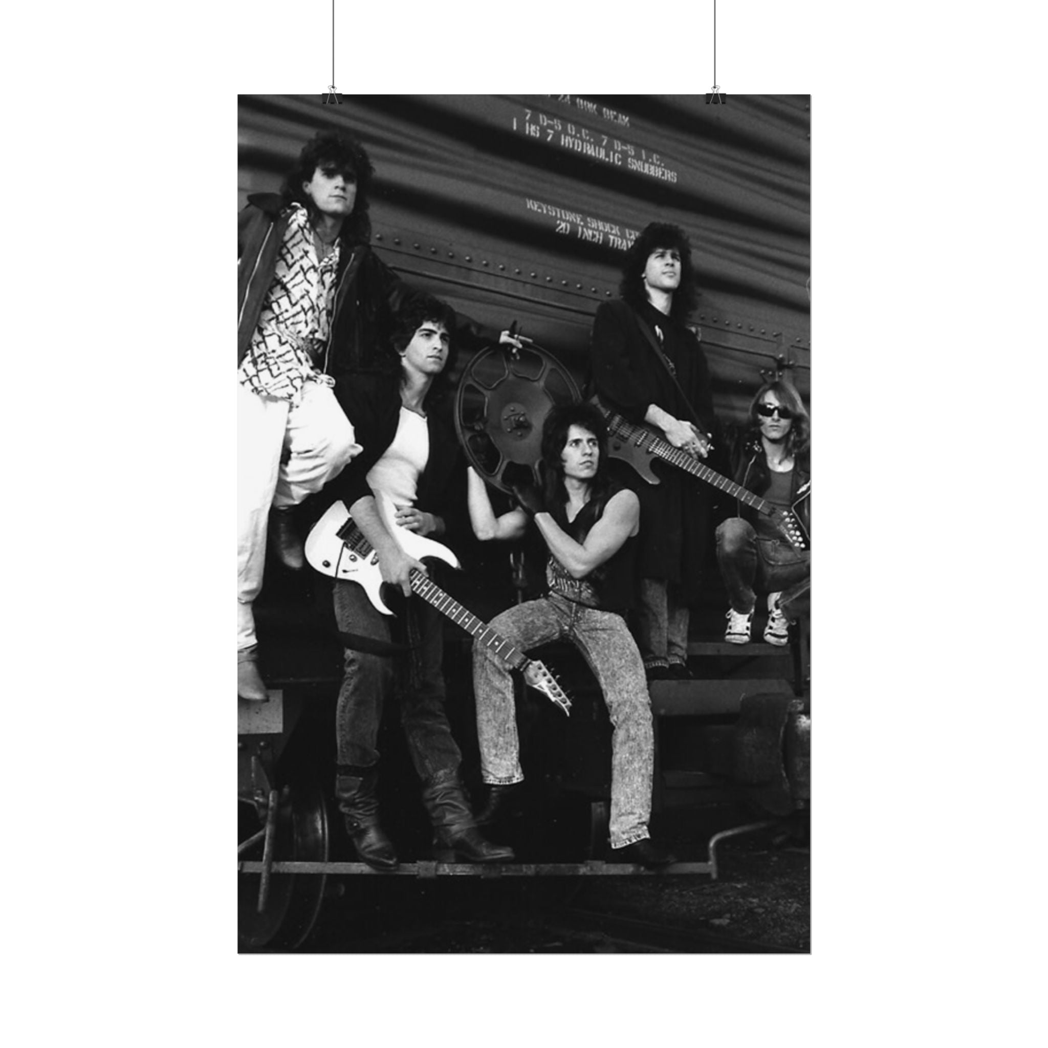 JT Ripper 'Rock n Roll From New Mexico' Poster — Rolled Music Wall Art