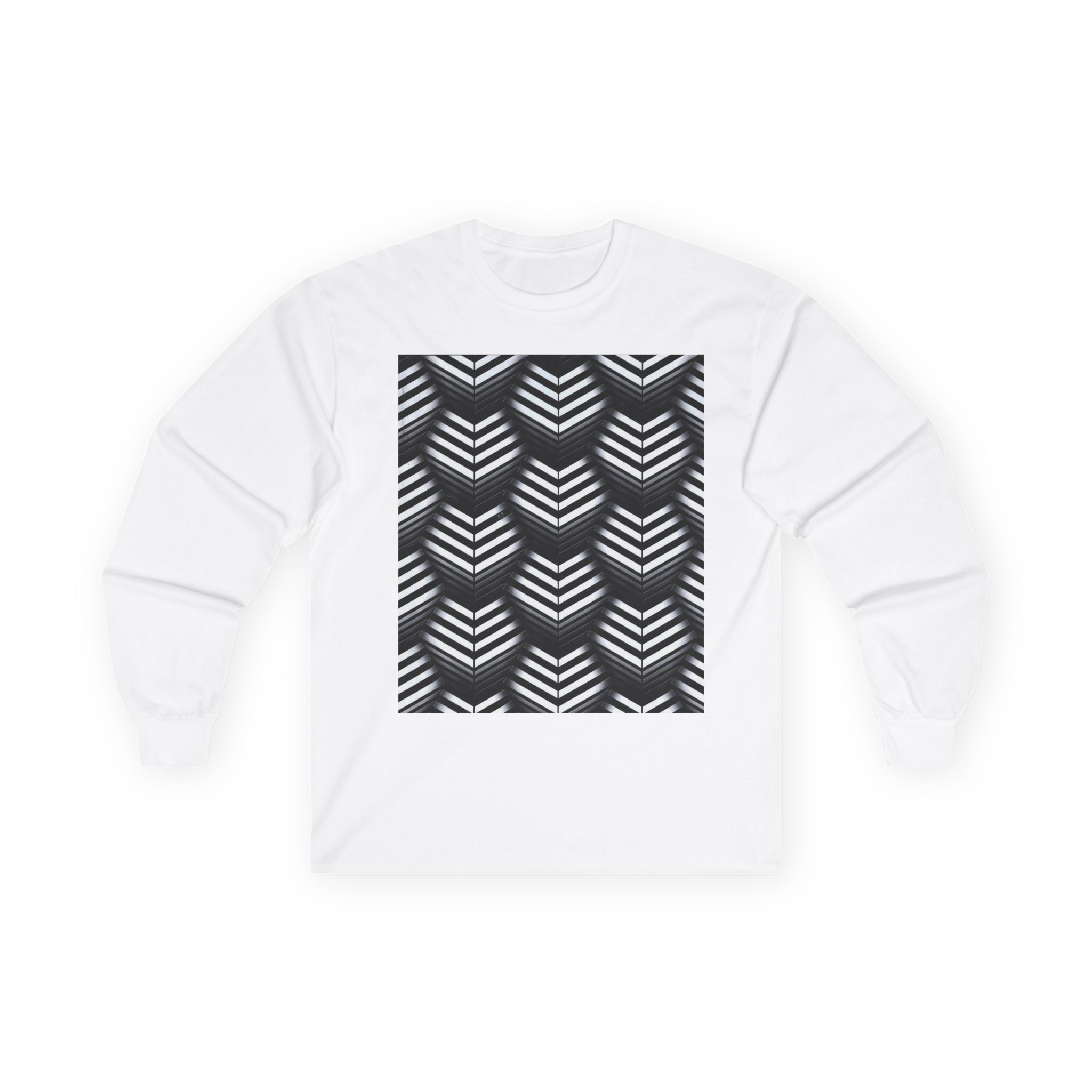 Optical Illusion Long Sleeve Tee