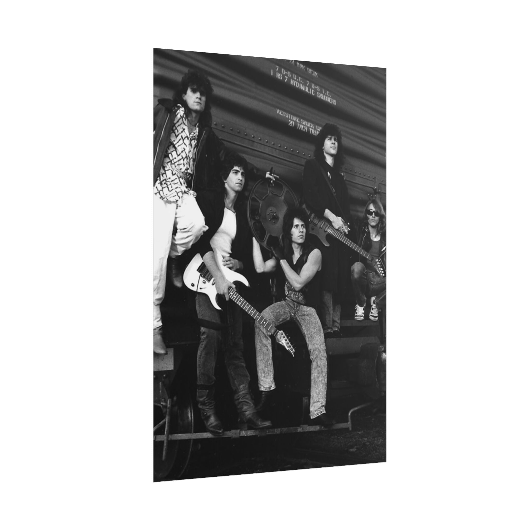 JT Ripper 'Rock n Roll From New Mexico' Poster — Rolled Music Wall Art