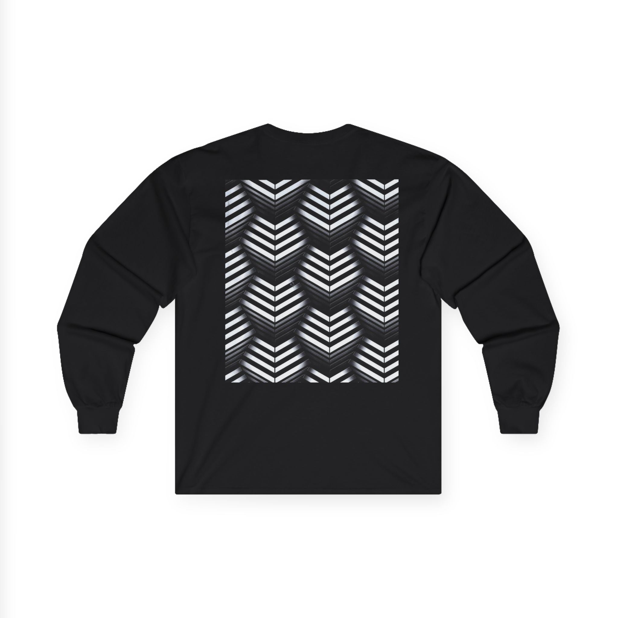 Optical Illusion Long Sleeve Tee