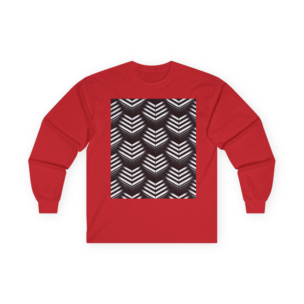 Optical Illusion Long Sleeve Tee