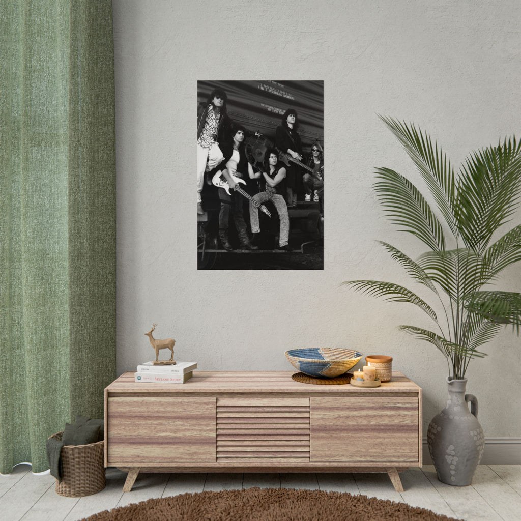 JT Ripper 'Rock n Roll From New Mexico' Poster — Rolled Music Wall Art